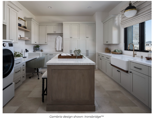 Cambria design shown: Ironsbridge